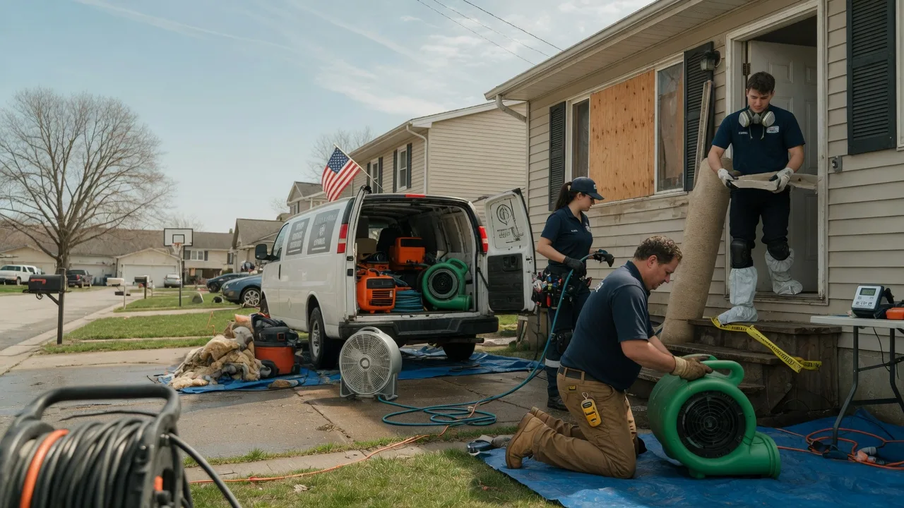 Water Damage Restoration in Irons, MI near me